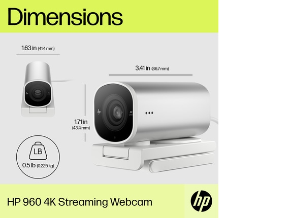 HP 960 4K Streaming Webcam | HP® US Official Store