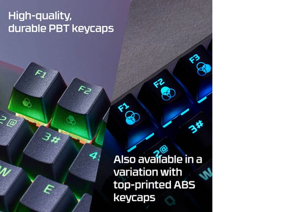 Durable PBT Keycaps for Mechanical Keyboards