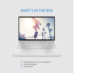 HP Pavilion Aero Laptop 13-be2047nr, Windows 11 Home, 13.3 HP Pavilion Aero Laptop 13-be2047nr, Windows 11 Home, 13.3