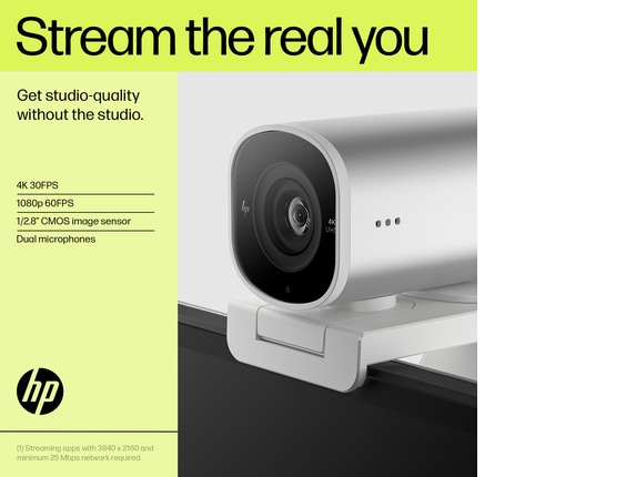 HP 960 4K Streaming Webcam