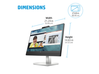HP M24 Webcam Monitor