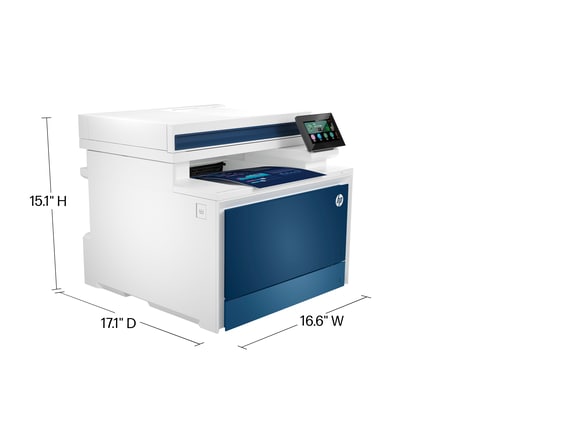Series 9 of 9 Laser Multifunction Printers, HP Color LaserJet Pro MFP 4301fdn Printer
