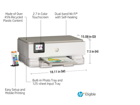 HP ENVY Inspire 7955e Wireless All in One Color Printer with 3