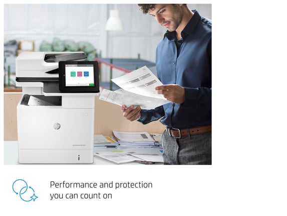Series 4 of 5 Laser Multifunction Printers, HP LaserJet Enterprise MFP M636fh Certified Refurbished Printer