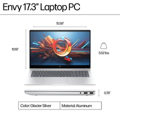 HP Envy Laptop 17, Windows 11 Home, 17.3 HP Envy Laptop 17, Windows 11 Home, 17.3