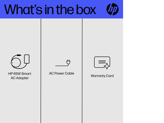 HP 65W 4.5mm Smart Adapter