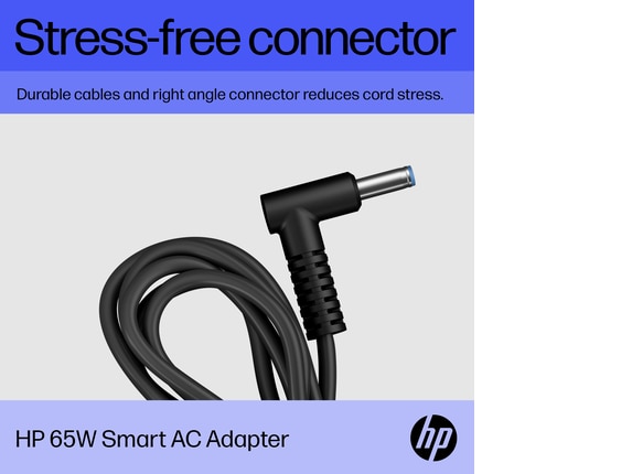 Series 8 of 10 Power, HP 65W 4.5mm Smart Adapter