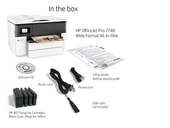 Customer Reviews: HP® OfficeJet Pro 7740 Wide Format