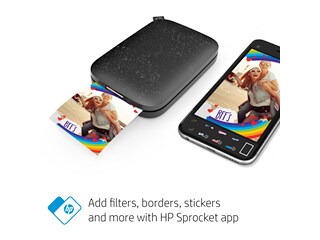 HP® Sprocket 2nd Edition Photo Printer (1AS86A#B1H)