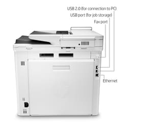 Impresora multifunción HP LaserJet Pro a color M479fdn - HP Store España