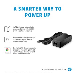 HP 45W USB-C AC Adapter