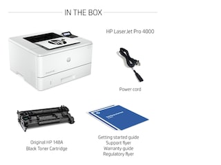 HP LaserJet Pro 4001dwe Wireless Printer with HP+  & available 3 months Instant Ink