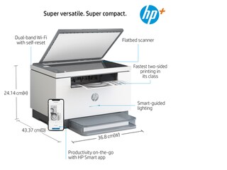 HP LaserJet MFP M234dwe Printer w/ bonus 6 months Instant Ink toner through HP+