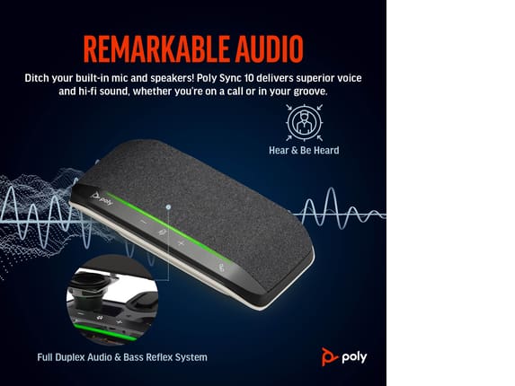 Poly Sync 10 Speakerphone