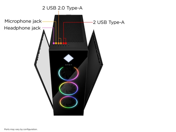 OMEN 45L Gaming Desktop GT22-1455xt, Windows 11 Home, Intel® Core™ i9, 16GB  RAM, NVIDIA® GeForce RTX™ 4090