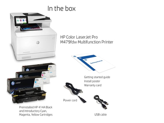 HP Color LaserJet Pro MFP M479dw - Imprimante multifonction