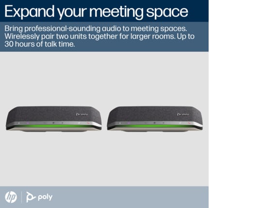 Series 9 of 10 Audio, Poly Sync 40 Microsoft Teams Certified Speakerphone