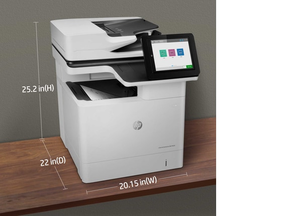Series 5 of 5 Laser Multifunction Printers, HP LaserJet Enterprise MFP M636fh Certified Refurbished Printer