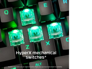 HyperX Alloy Origins 65 - Mechanical Gaming Keyboard - HX Aqua (US Layout)