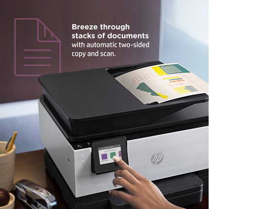 Series 11 of 14 Business Ink Printers, HP OfficeJet Pro 9025e All-in-One Printer w/ bonus 6 months Instant Ink through HP+