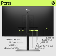HP E27u G5 QHD USB-C Monitor