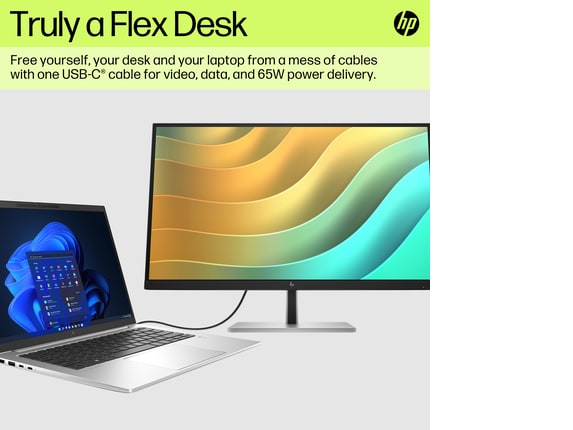 Series 6 of 12 Business Monitors, HP E27u G5 QHD USB-C Monitor