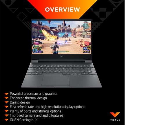 لپ تاپ اچ پی مدل Victus Gaming 15 FA0031DX