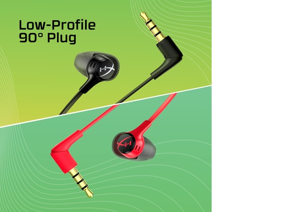 Series 9 of 13 HyperX Earbuds, HyperX Cloud Earbuds II - Gaming Earbuds with Mic - Black