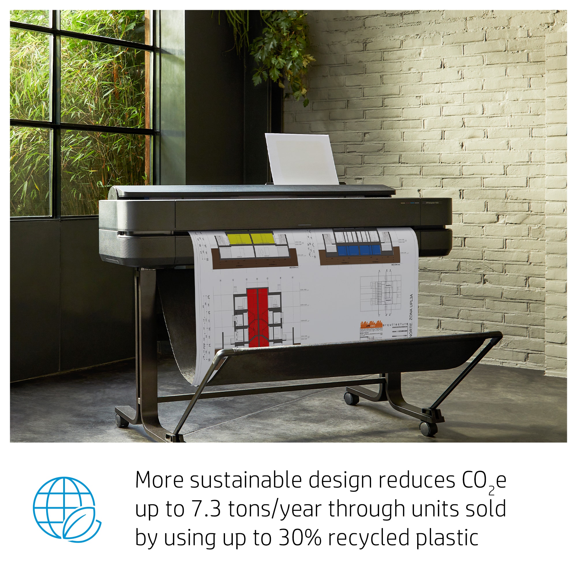 HP DesignJet T650 24" Impresora Plotter 5HB08A