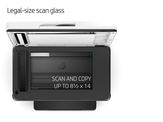  HP OfficeJet Pro 7720 All in One Wide Format Printer with  Wireless Printing : Office Products