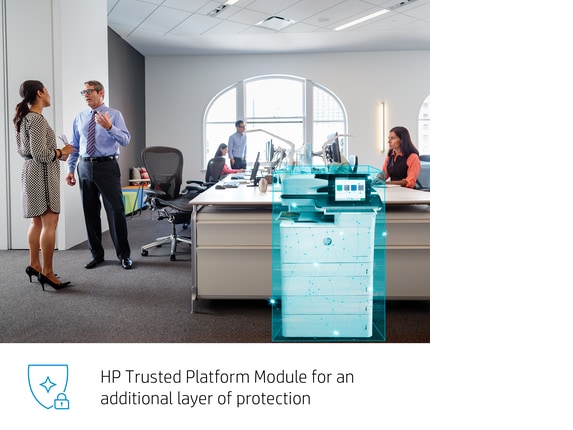 Series 11 of 13 Laser Multifunction Printers, HP Color LaserJet Enterprise Flow MFP M776z