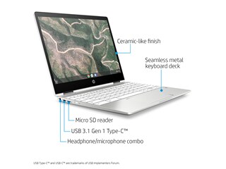 HP Chromebook x360 12b-ca0010nr