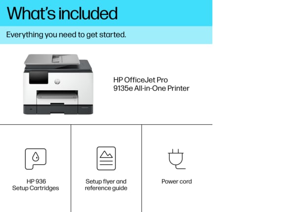 HP OfficeJet Pro 9135e All-in-One Printer w/ 3 Months Instant Ink free w/ HP+ - Afbeelding 9 van 10