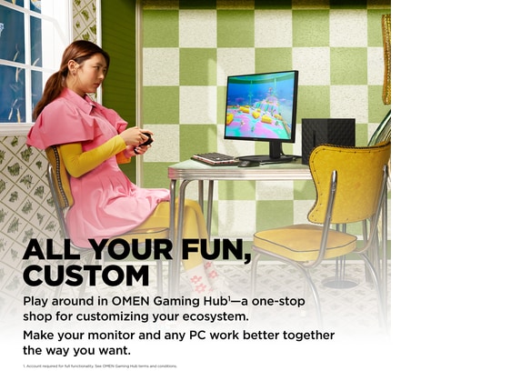 OMEN by HP 31.5 inch QHD 165Hz Gaming Monitor - OMEN 32q