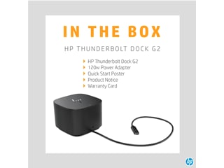 HP® Thunderbolt Dock 120W G2 (2UK37UT#ABA)