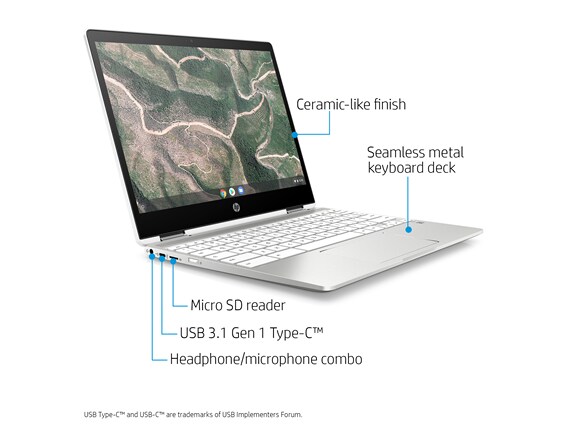 HP Chromebook x360 12b-ca0010nr