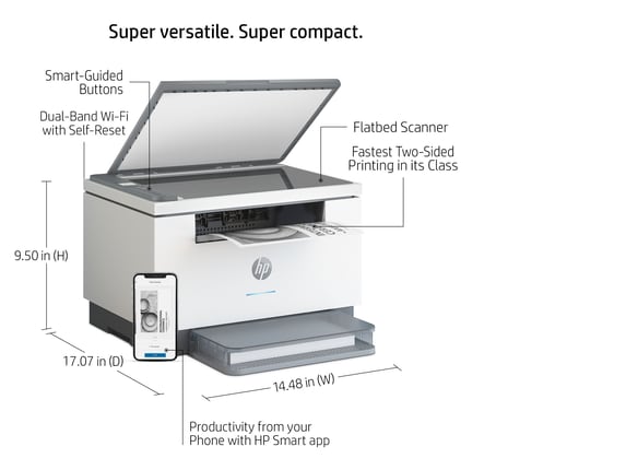 HP LaserJet MFP M234dw Printer + 2 months Instant Ink - Picture 10 of 10