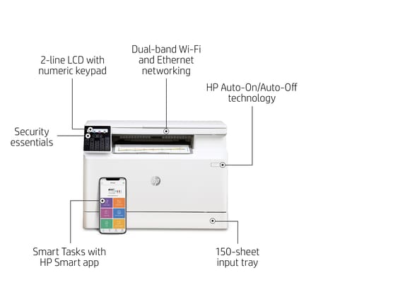 HP Color LaserJet Pro MFP M182nw | Multifunktionsdrucker