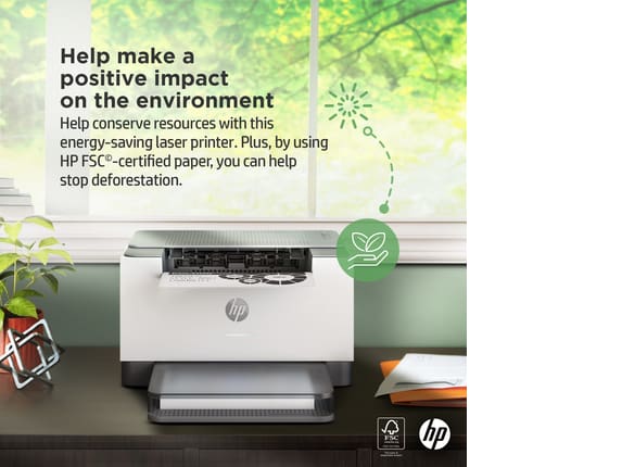 HP LaserJet M209dw 2 available Ink with Instant Printer months