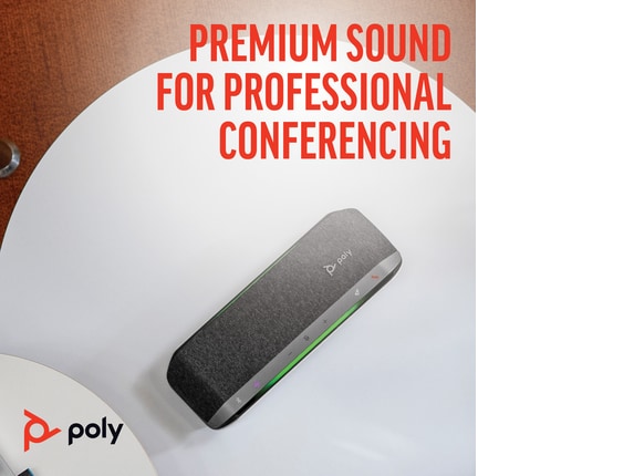 Poly Sync 40+ Microsoft Teams Certified USB-A USB-C Speakerphone +