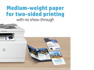 Magazine-like Glossy Brochure Paper for Color Laser Printers