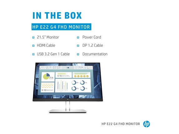 HP E22 G4 FHD Monitor