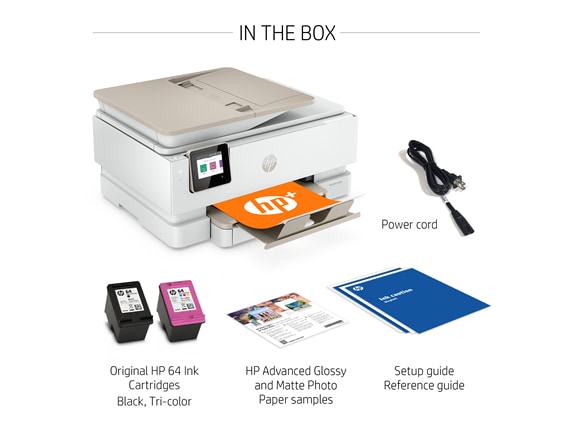 Series 13 of 13 Inkjet All-in-One Printers, HP ENVY Inspire 7958e All-in-One Printer with bonus 6 months of Instant Ink with HP+