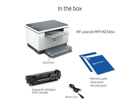 Imprimante multifonction HP LaserJet Pro M234sdwe éligible Instant
