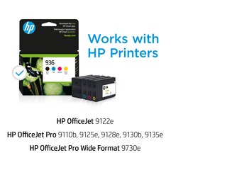 HP 936 Cyan/Magenta/Yellow/Black Original Ink Cartridge 4