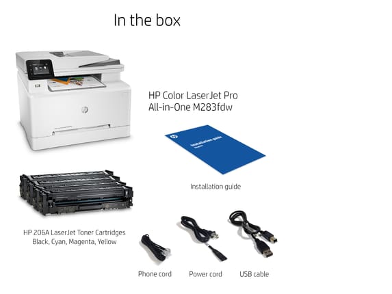 Store | LaserJet HP® HP M283FDW Shop Pro MFP Printers Color