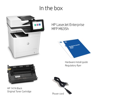 HP LaserJet Enterprise MFP M635h