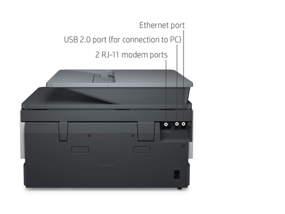 HP Officejet Pro 9015e Inkjet Multifunction Printer - Color - kite+key,  Rutgers Tech Store