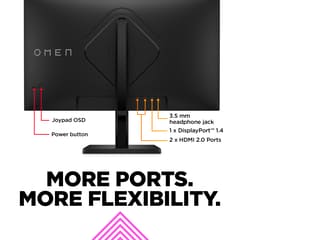 OMEN by HP 27 inch FHD 165Hz Gaming Monitor - OMEN 27