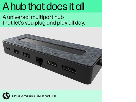 Concentrateur multiport USB-C universel HP - HP Store Suisse